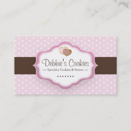 Geschäftskarten für Whimsical Cookies Visitenkarte