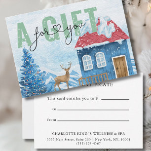 GESCHÄFTSKONTROLLBESCHEINIGUNG   Weihnachtsschneem