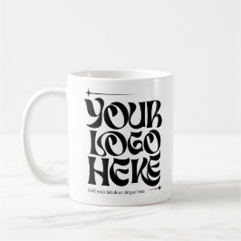 Geschäftslogo Benutzerdefinierte Groovy Sterne Kaffeetasse
