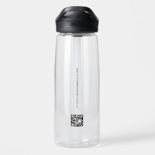 Geschäftslogo Benutzerdefinierter QR-Code Website- Trinkflasche