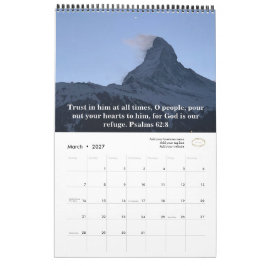 Geschäftslogo Bibel Schrift Originalfoto hinzufüge Kalender