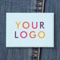 Geschäftslogo-Branding Hellblau