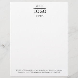 Geschäftslogo Briefkopf | Firmen-Briefpapier