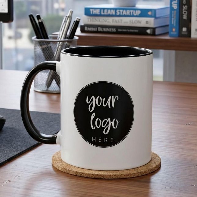 Geschäftslogo-Kaffeetasse mit individuellem Design Tasse (add your logo mug)