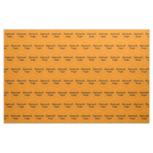 Geschäftslogo Nahtloses Muster in Orange Stoff