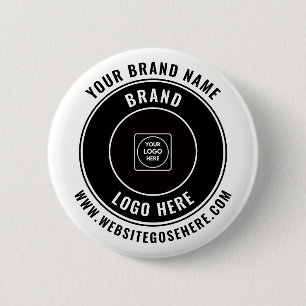 Geschäftslogo und Website-Schaltfläche für individ Button
