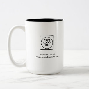 Geschäftslogo Werbe-Zweifarbiges Tasse