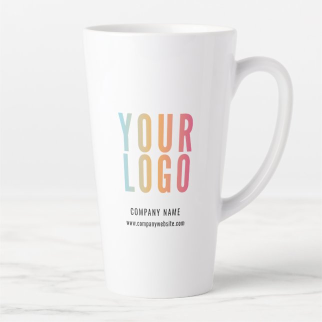 Geschäftslogo Werbeartikel Milchtasse (Rechts)