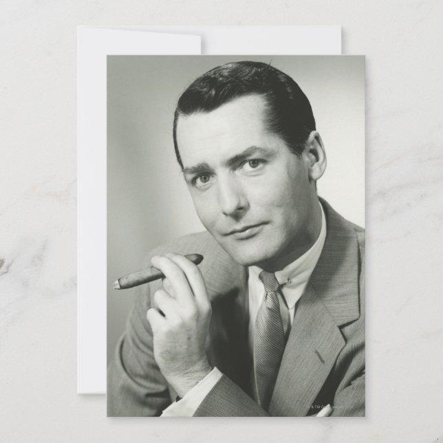 Geschäftsmann Rauchwagen (Vorderseite)