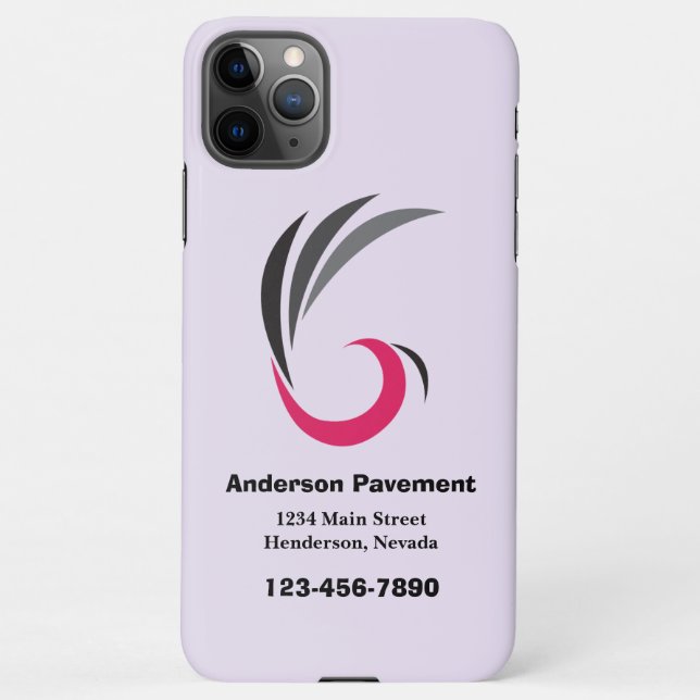 Geschäftsmobilmobil iPhone Hülle (Rückseite)