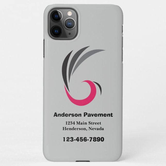 Geschäftsmobilmobil iPhone Hülle (Rückseite)