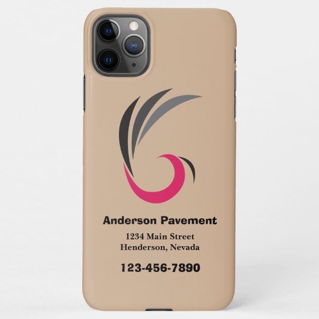 Geschäftsmobilmobil iPhone Hülle (Rückseite)