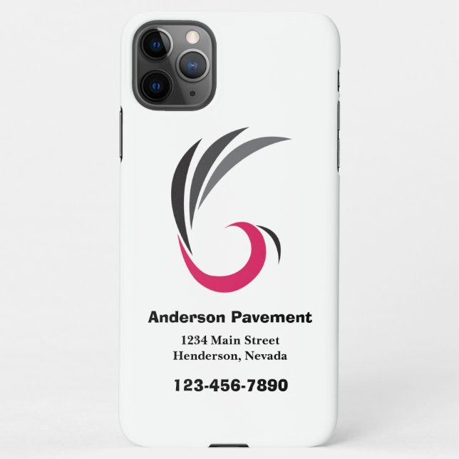 Geschäftsmobilmobil iPhone Hülle (Rückseite)