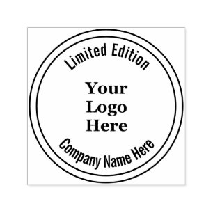 Geschäftsname Ihr Logo hier Limitierte Auflage Permastempel