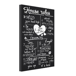 Geschäftsordnung Leinwanddruck