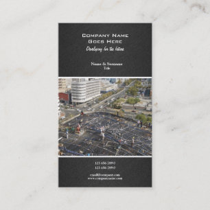 Geschäftsprofileigentums-Bauentwicklung Visitenkarte