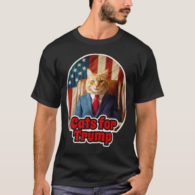 Geschäftsreisen für Donald Trump 2024 T-Shirt (Vorderseite)