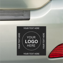 Geschäftsrundlogo Car Magnet
