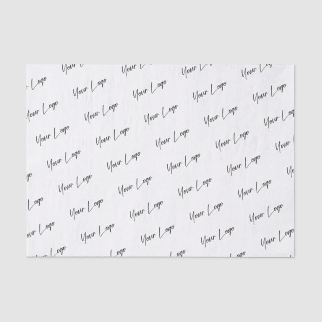 Geschäftsvorlage für Signature-Logo Seidenpapier (Vorderseite)