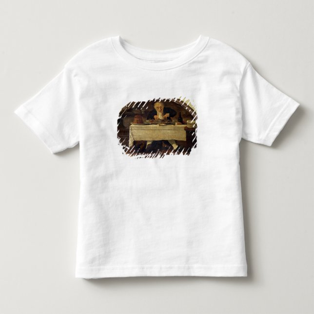Geschäftszeichen des Au Gourmand', für Corcellet Kleinkind T-shirt (Vorderseite)