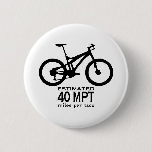 Geschätzte 40 Meilen pro Taco Button