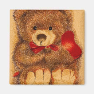 Geschätzter Teddybär-Magnet Magnet