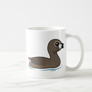 Gescheckt-berechneter Grebe Kaffeetasse