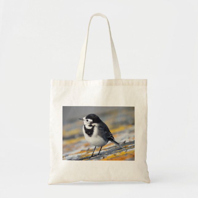 Gescheckte Wagtail-Tasche Tragetasche (Vorne)