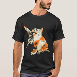 Gescheckter Fantailschwanz Goldfisch T-Shirt