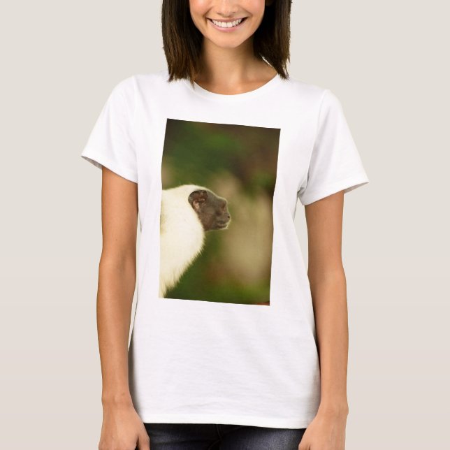 Gescheckter Tamarin T-Shirt (Vorderseite)