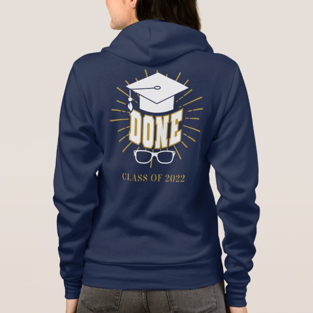 Geschehen Grad der Schüler 2022 Hoodie (Rückseite)