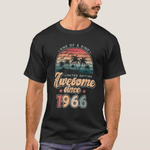 Geschenk 60 Jahre alt, hergestellt 1966, Design fü T-Shirt