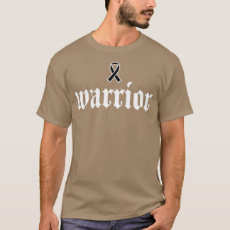 Geschenk an den schwarzen Ribbon des Kriegers gege T-Shirt