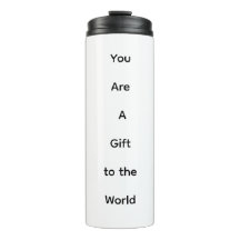Geschenk an die Welt Thermobecher