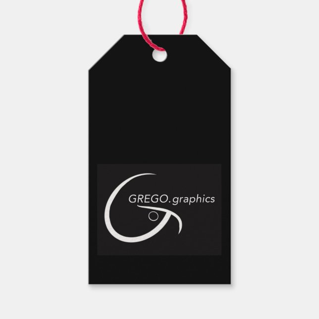 Geschenk-Anhänger GregoGraphics Geschenkanhänger (Vorderseite)