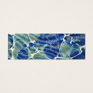 Geschenk-Buch-blaues Batik-Marmor-Lesezeichen