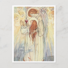 Geschenk der Angel Vintage Illustration Postkarte