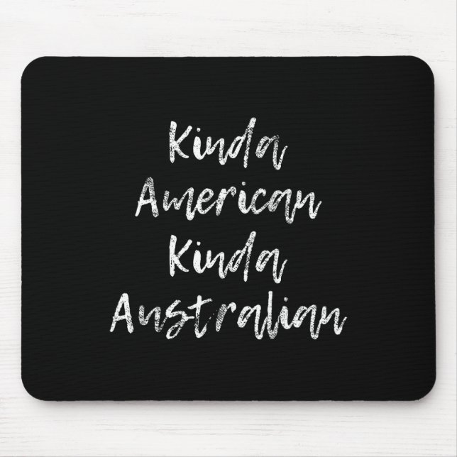 Geschenk der australischen Doppelbürgerschaft Mousepad (Vorne)