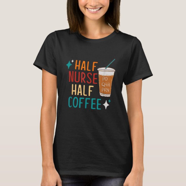 Geschenk der Krankenwoche: Der sonnige halbe Nurse T-Shirt (Vorderseite)