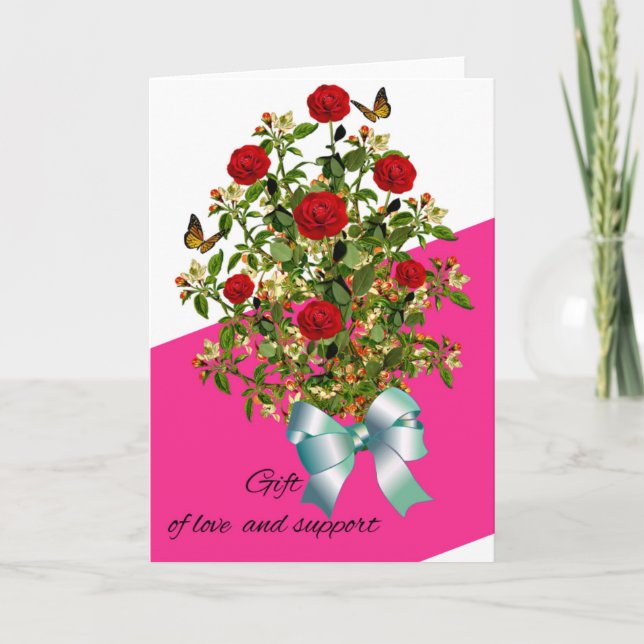 Geschenk der Liebe Karte (Vorderseite)