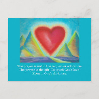 Geschenk der Postkarte