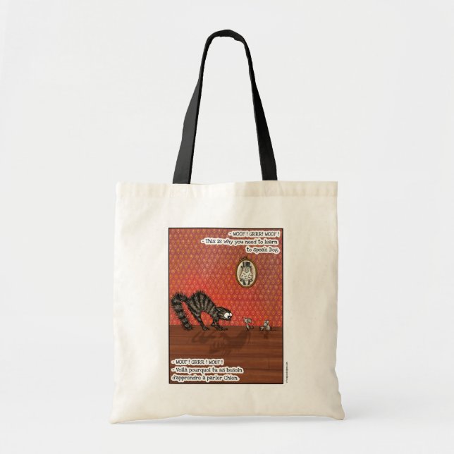Geschenk der zweisprachigen Tote-Tasche Tragetasche (Vorne)