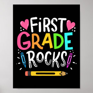 Geschenk des 1. Klasse des Lehrers Poster