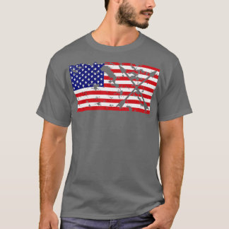 Geschenk des American Flag Archery Team1 T-Shirt