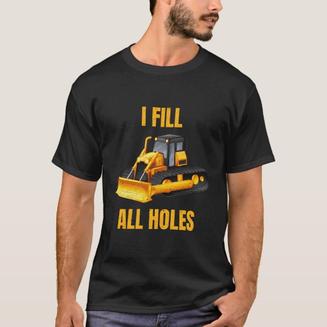Geschenk des Baggermeisters T-Shirt (Vorderseite)