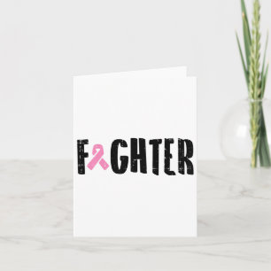 Geschenk des Brustkrebskrebs-Kriegers Karte
