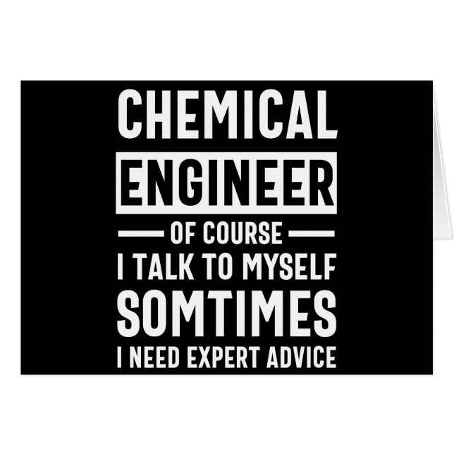 Geschenk des Chemieingenieurs Funny (Vorderseite (Horizontal))
