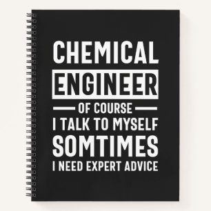 Geschenk des Chemieingenieurs Funny Notizbuch