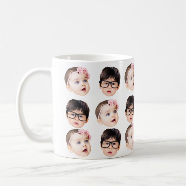 Geschenk des eigenen Vaters zum Muttertag Kaffeetasse (Links)