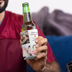 Geschenk des ersten Vaters Niedliche FotoCollage Dosenkühler